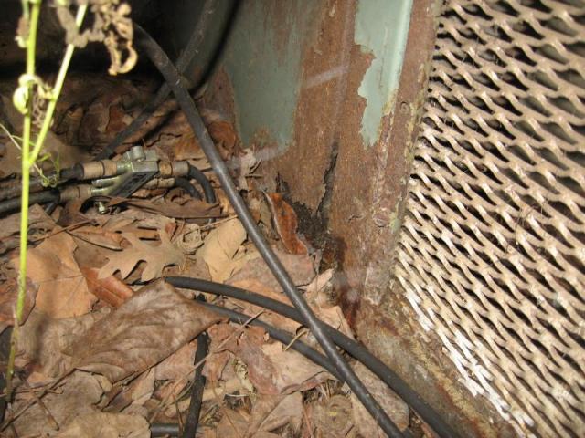 Rusty Heat and Air unit